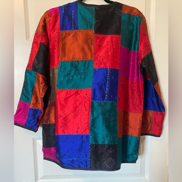 NWT Silk Chico’s Jacket - Picture 2 of 4